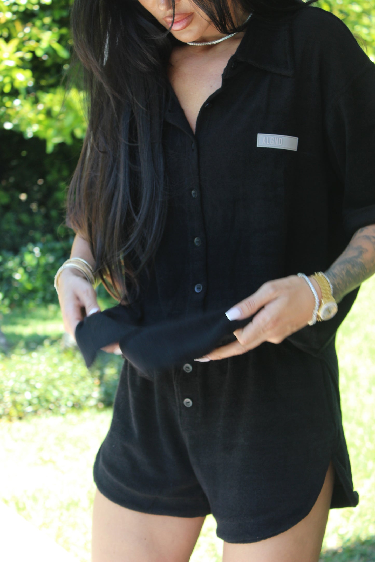 Miami Terry Button Down