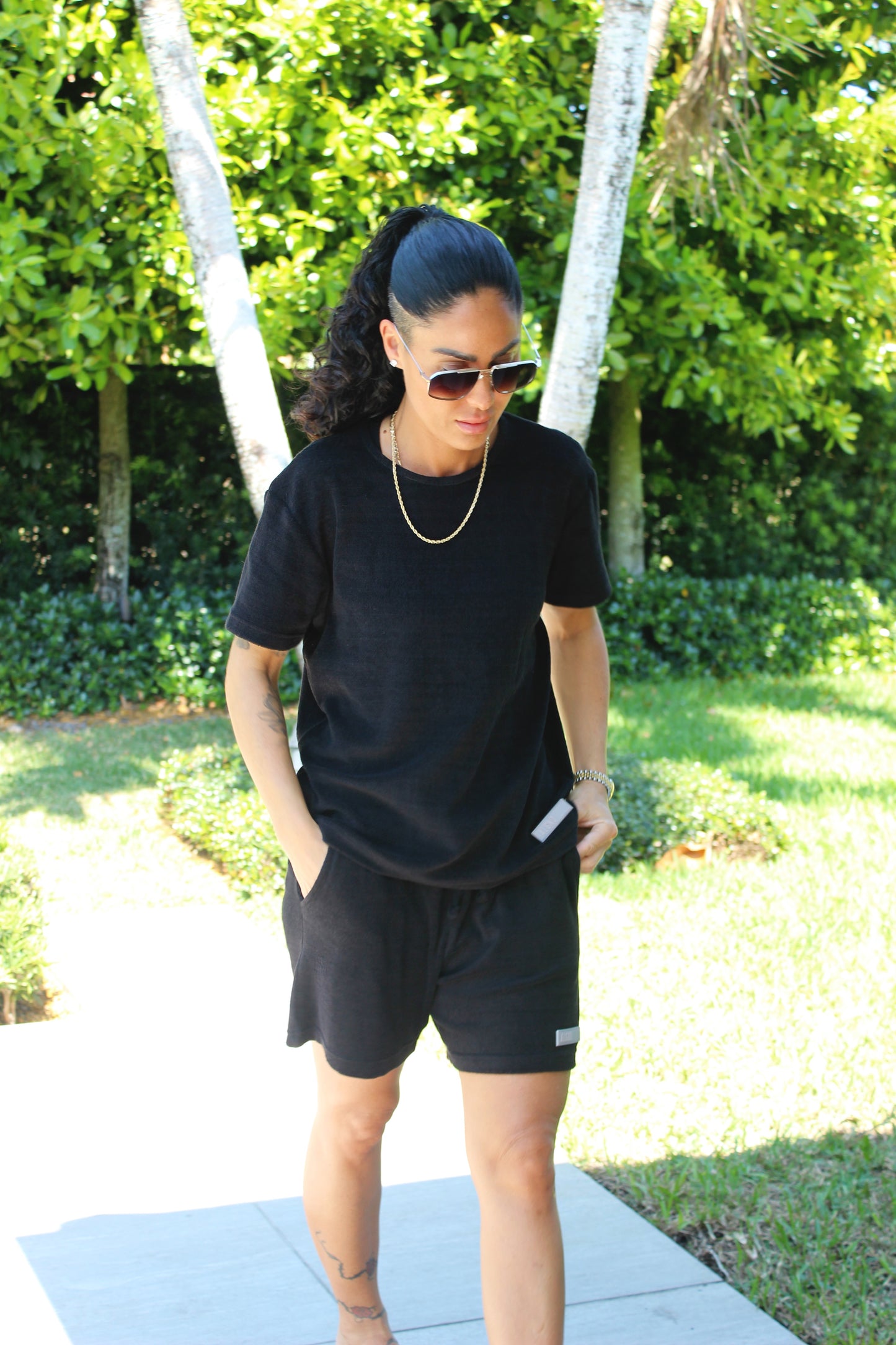 Miami Terry Drawstring Shorts