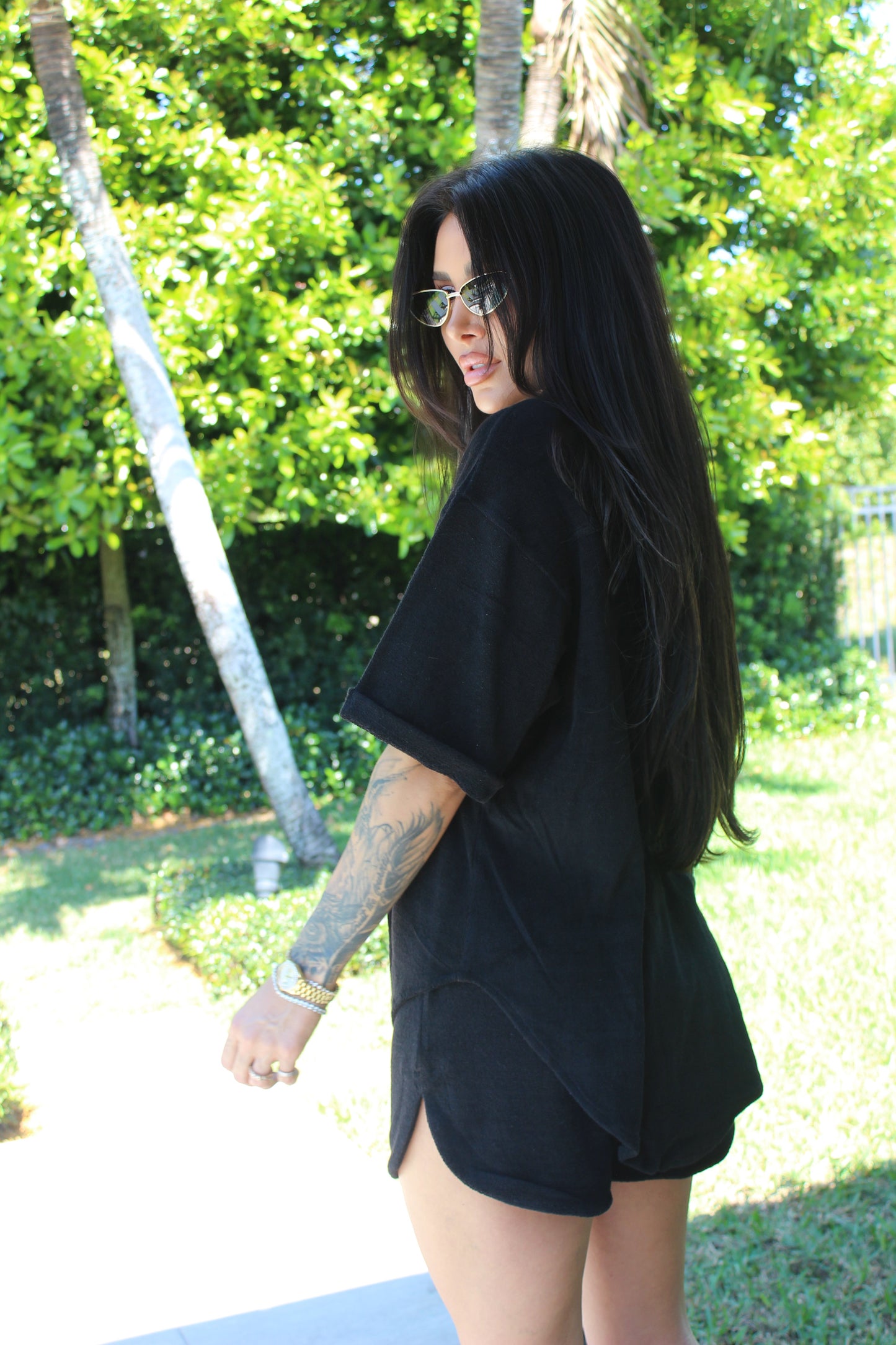 Miami Terry Button Down