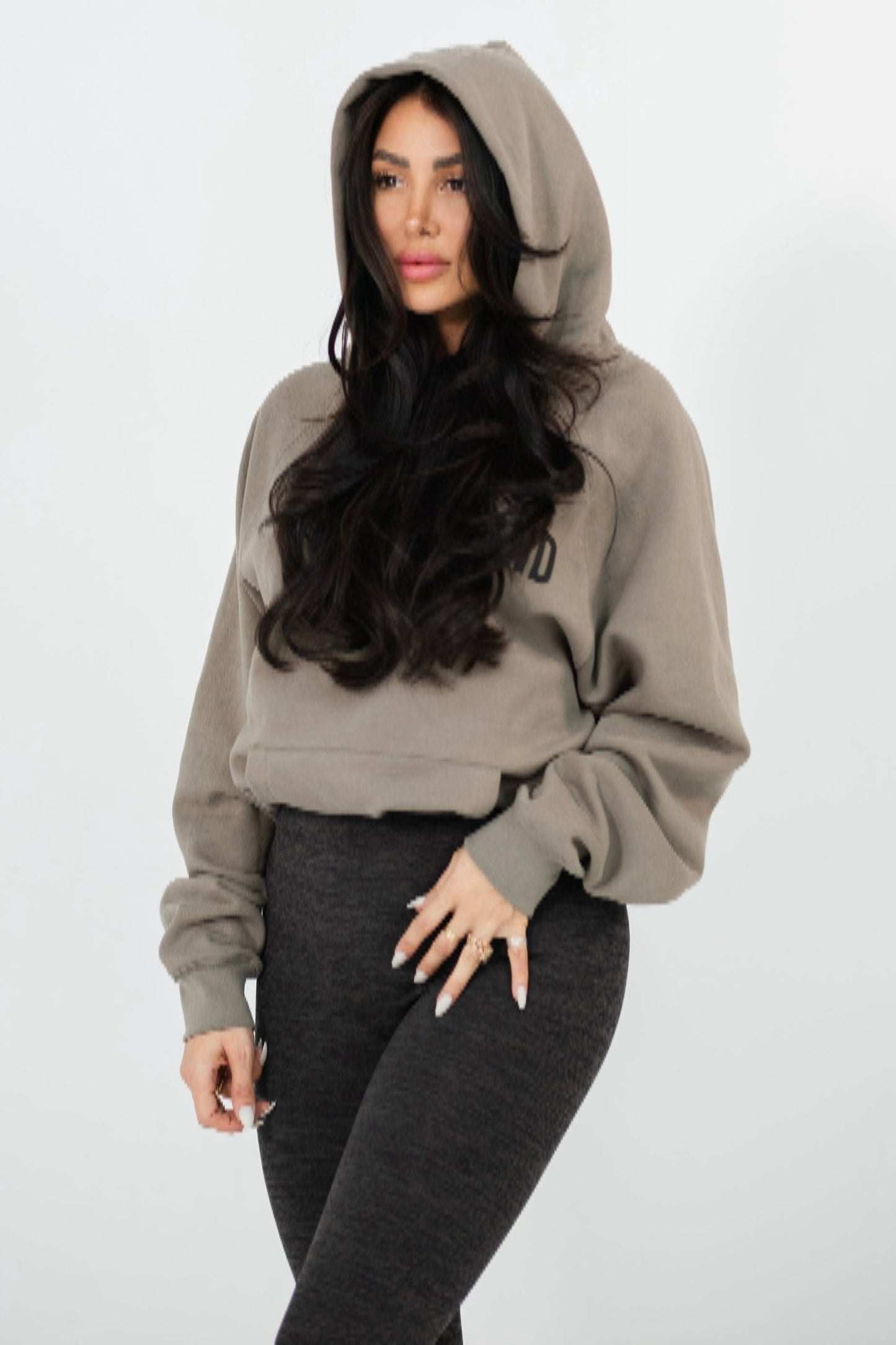 Taupe hoodie