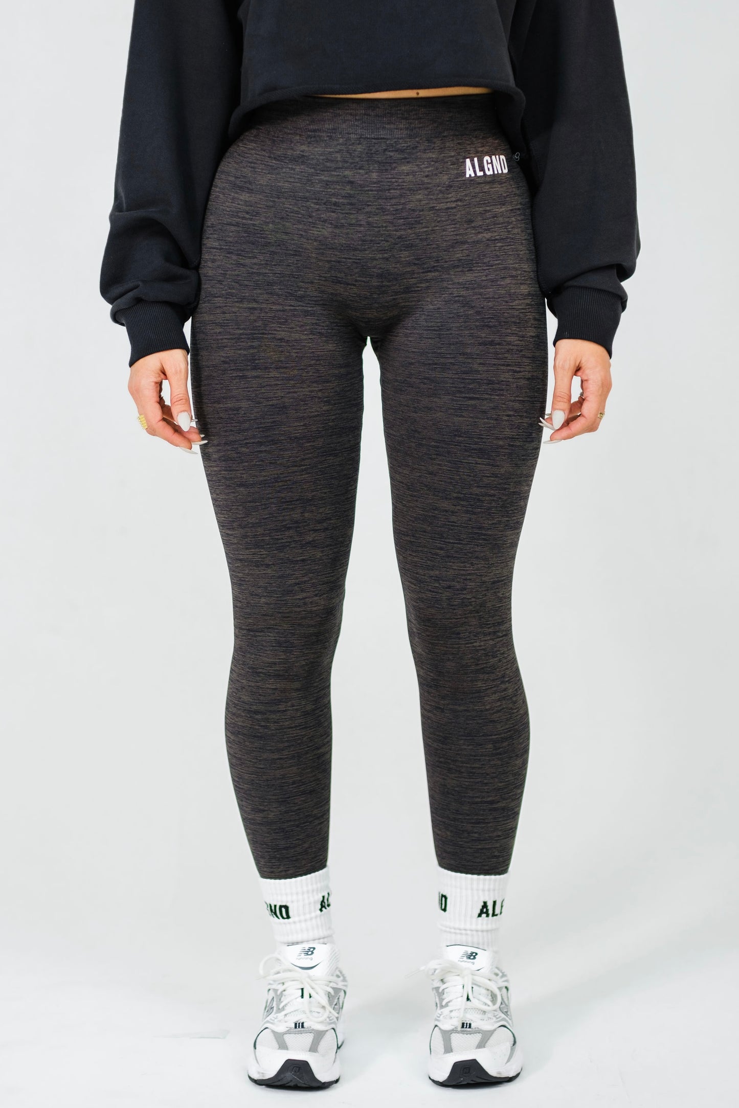 no front seam high waist leggings 